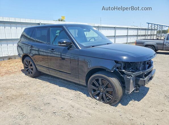 SALGS2RU3NA464260 2022 LAND ROVER RANGE Black Передня права чверть