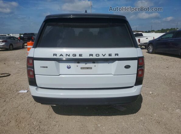 SALGS2SV0KA529659 2019 LAND ROVER RANGE White Rear view