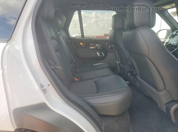SALGS2SV0KA529659 2019 LAND ROVER RANGE White Rear seats view