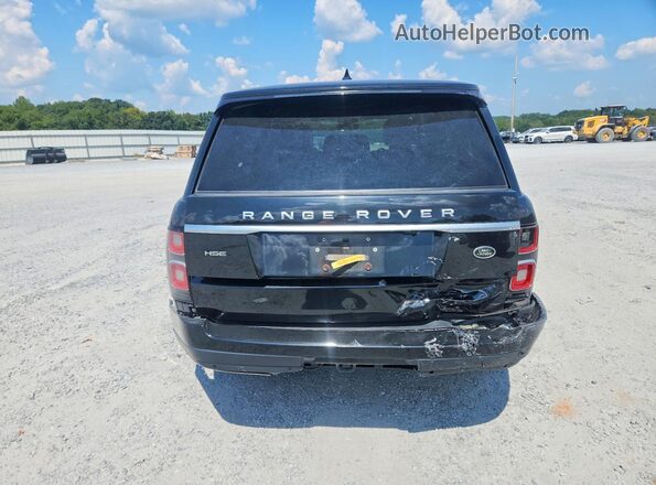 SALGS2SV5KA555125 2019 LAND ROVER RANGE Black Rear view