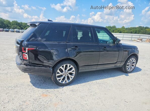 SALGS2SV5KA555125 2019 LAND ROVER RANGE Black Rear right