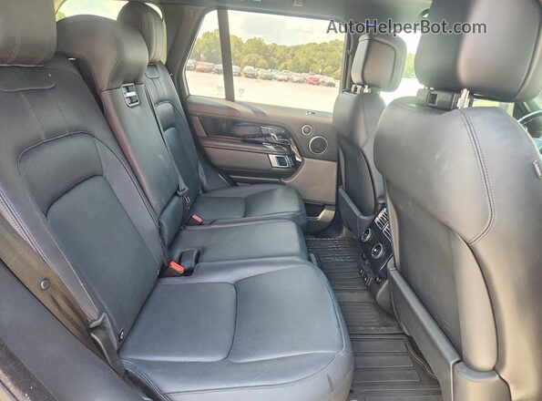 SALGS2SV5KA555125 2019 LAND ROVER RANGE Black Rear interior view