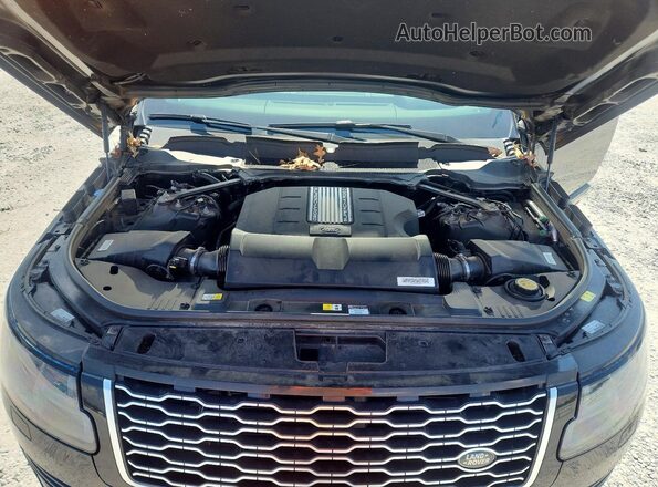 SALGS2SV5KA555125 2019 LAND ROVER RANGE Black Engine compartment view