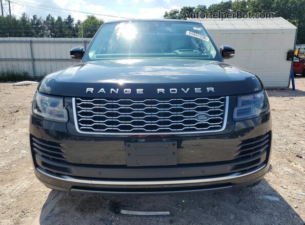 SALGS2SV6KA555425 2019 LAND ROVER RANGE Black Front view