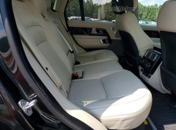 SALGS2SV6KA555425 2019 LAND ROVER RANGE Black Rear interior view