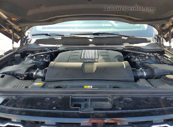 SALGS2SV6KA555425 2019 LAND ROVER RANGE Black Engine compartment view