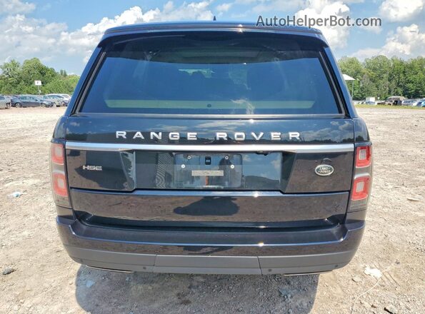 SALGS2SV6KA555425 2019 LAND ROVER RANGE Black Rear view