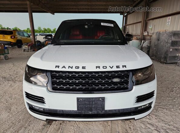 SALGV2FE5HA336823 2017 LAND ROVER RANGE White Widok z przodu