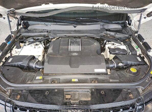 SALGV2FE5HA336823 2017 LAND ROVER RANGE White Widok komory silnika