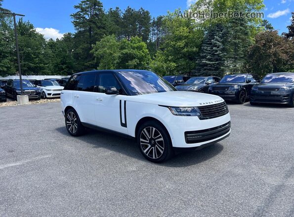 SALKP9FU3PA038404 2023 LAND ROVER RANGE Белый Задняя левая четверть