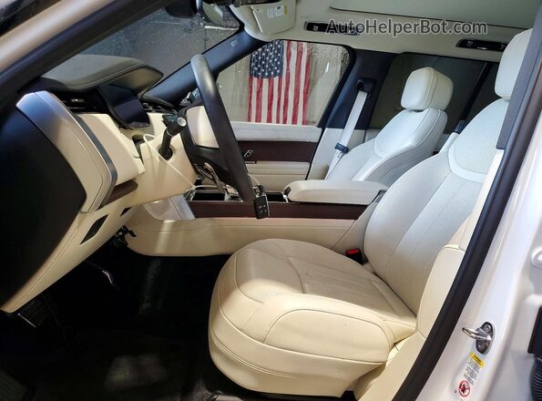 SALKP9FU8SA278590 2025 LAND ROVER RANGE White Front interior view
