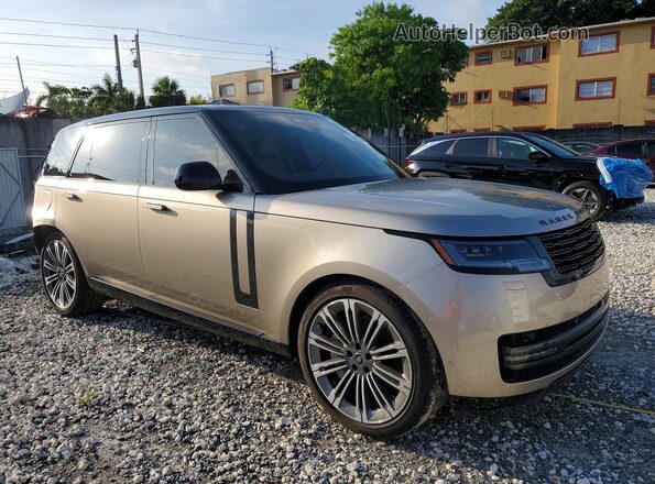 SALKPBE93SA301035 2025 LAND ROVER RANGE Gold წინა მარჯვენა