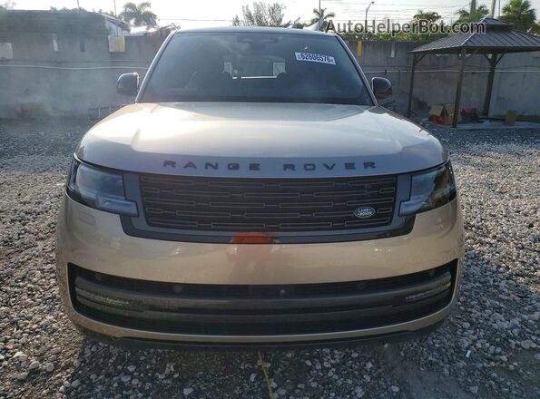 SALKPBE93SA301035 2025 LAND ROVER RANGE Gold წინა ხედი