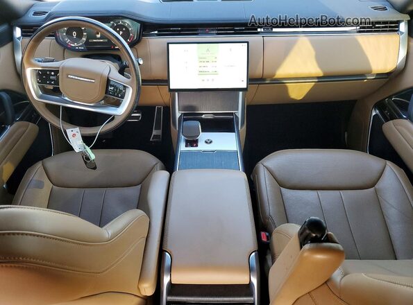 SALKPBE93SA301035 2025 LAND ROVER RANGE Gold წინა პანელის ხედი
