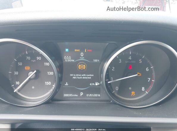 SALRG2RV7K2401185 2019 LAND ROVER DISCOVERY White Հետևի նստատեղերի տեսք
