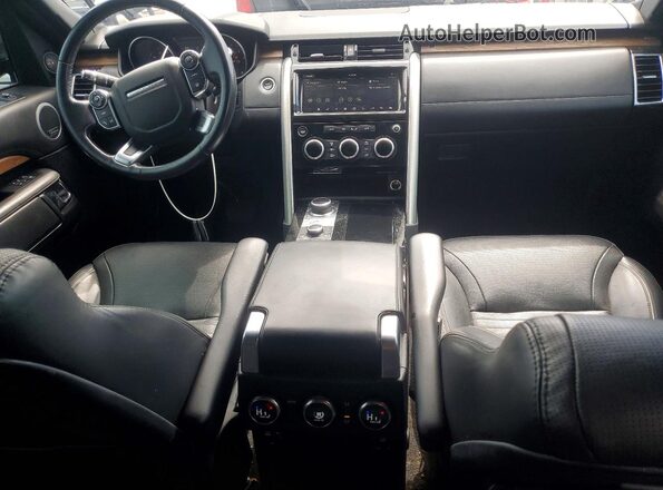 SALRHBBV0HA043840 2017 LAND ROVER DISCOVERY Gray Առջևի վահանակի տեսք