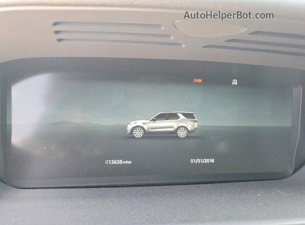 SALRL4EU0R2502521 2024 LAND ROVER DISCOVERY Серый Вид щитка приборов