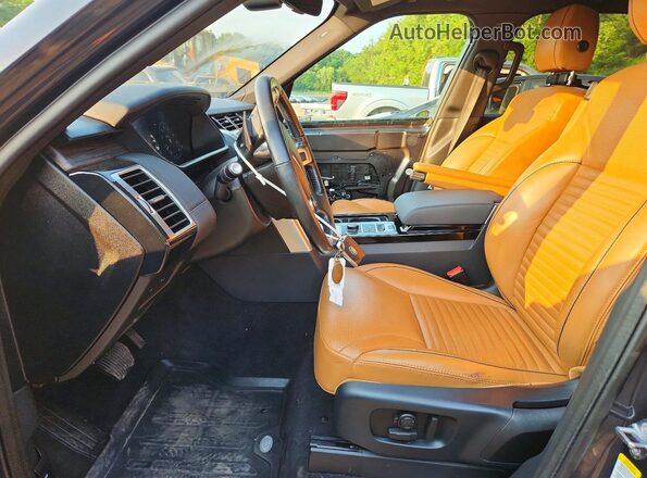 SALRR2RV3K2403672 2019 LAND ROVER DISCOVERY Black Widok wnętrza z przodu