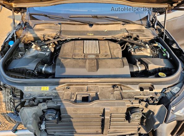 SALRR2RV3K2403672 2019 LAND ROVER DISCOVERY Black Widok komory silnika
