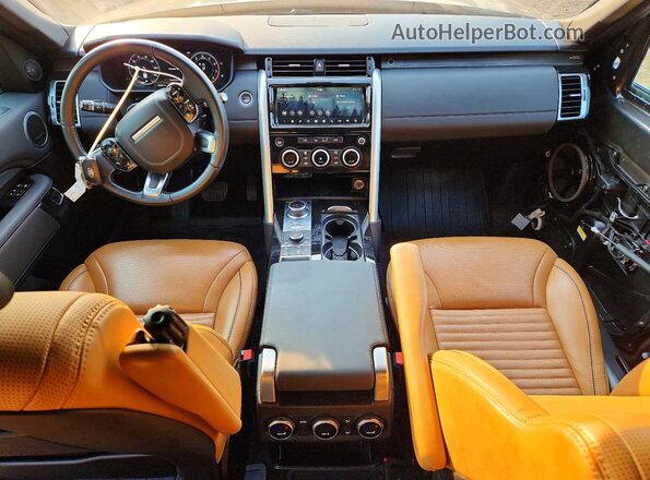 SALRR2RV3K2403672 2019 LAND ROVER DISCOVERY Black Widok deski rozdzielczej
