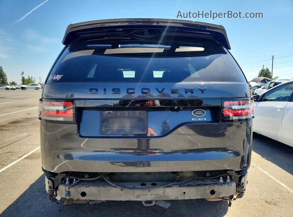 SALRRBBK0HA040018 2017 LAND ROVER DISCOVERY Charcoal Vista trasera