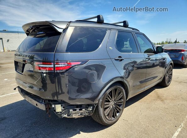 SALRRBBK0HA040018 2017 LAND ROVER DISCOVERY Charcoal Trasero derecho
