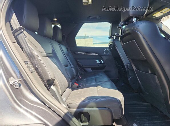 SALRRBBK0HA040018 2017 LAND ROVER DISCOVERY Charcoal Vista interior trasera