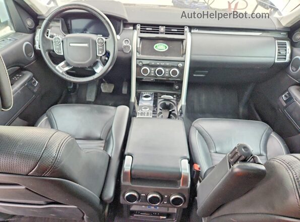 SALRT2RV3JA057421 2018 LAND ROVER DISCOVERY White Widok deski rozdzielczej