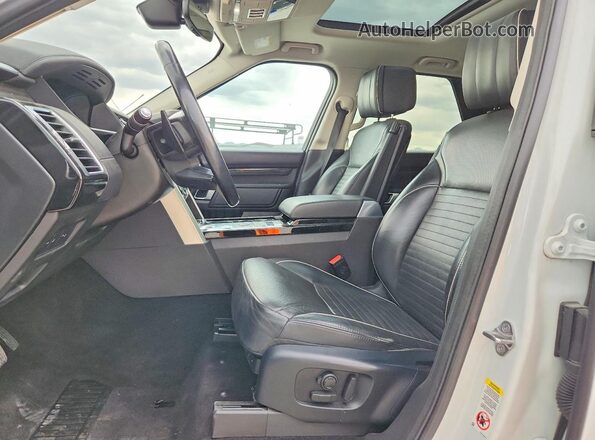 SALRT2RV3JA057421 2018 LAND ROVER DISCOVERY White Widok wnętrza z przodu