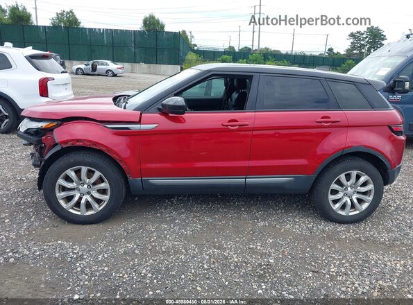 SALVP2BG4HH235269 2017 LAND ROVER RANGE ROVER EVOQUE Red სალონის 360-გრადუსიანი ხედი