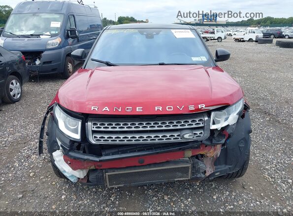 SALVP2BG4HH235269 2017 LAND ROVER RANGE ROVER EVOQUE Red ხელსაწყოთა პანელის ხედი