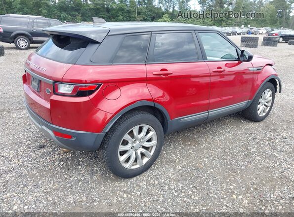 SALVP2BG4HH235269 2017 LAND ROVER RANGE ROVER EVOQUE Red უკანა მარჯვენა