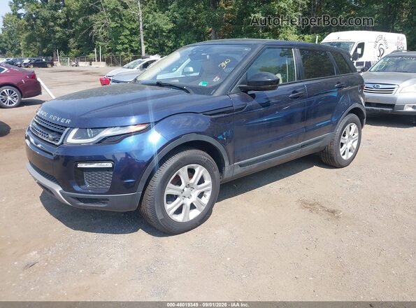 SALVP2BG5HH195056 2017 LAND ROVER RANGE ROVER EVOQUE Blue წინა მარცხენა ხედი სამი მეოთხედიდან