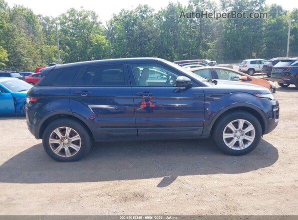 SALVP2BG5HH195056 2017 LAND ROVER RANGE ROVER EVOQUE Blue უკანა სალონის ხედი