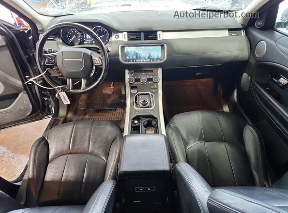 SALVP2BG6HH212236 2017 LAND ROVER RANGE Black Widok deski rozdzielczej