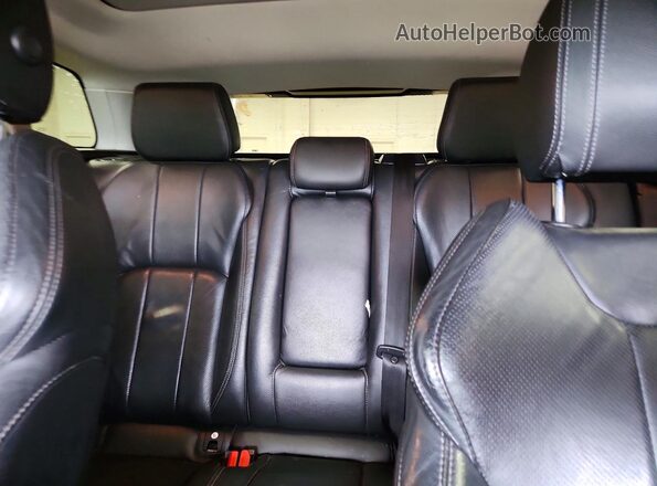 SALVP2BG6HH212236 2017 LAND ROVER RANGE Black Widok tylnych siedzeń