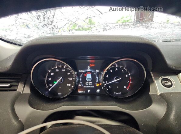 SALVP2BG6HH212236 2017 LAND ROVER RANGE Black Widok zestawu wskaźników