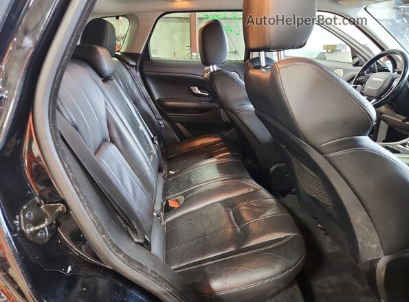 SALVP2BG6HH212236 2017 LAND ROVER RANGE Black Widok wnętrza z tyłu