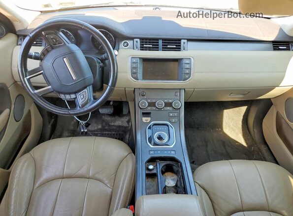 SALVP2RX9KH331296 2019 LAND ROVER RANGE White Widok deski rozdzielczej