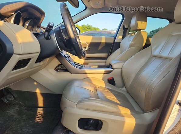 SALVP2RX9KH346655 2019 LAND ROVER RANGE White Вид салону спереду