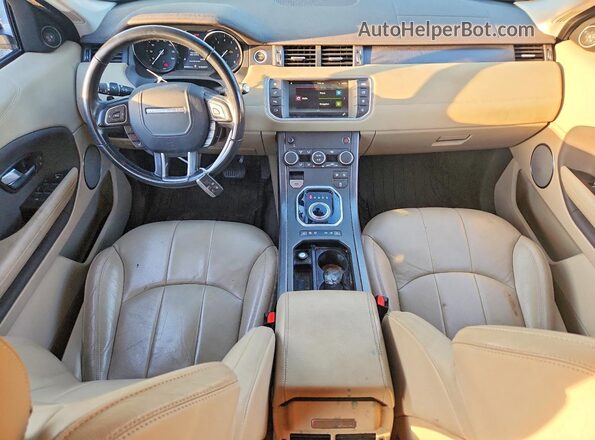 SALVP2RX9KH346655 2019 LAND ROVER RANGE White Вид панелі приладів