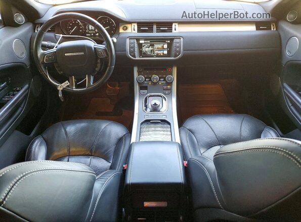 SALVR2BG0GH145027 2016 LAND ROVER RANGE Gray Widok deski rozdzielczej
