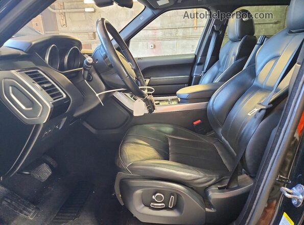 SALWR2FV0HA178147 2017 LAND ROVER RANGE Черный Вид салона спереди
