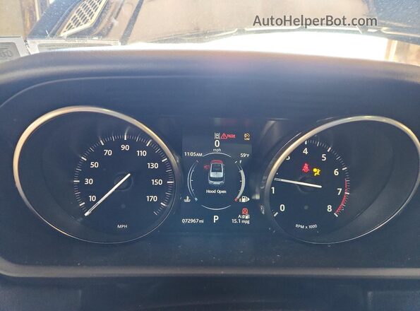 SALWR2FV0HA178147 2017 LAND ROVER RANGE Черный Вид щитка приборов