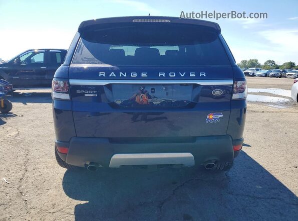 SALWR2FV6HA175060 2017 LAND ROVER RANGE Blue Widok deski rozdzielczej