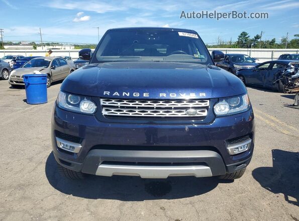 SALWR2FV6HA175060 2017 LAND ROVER RANGE Blue Widok z tyłu