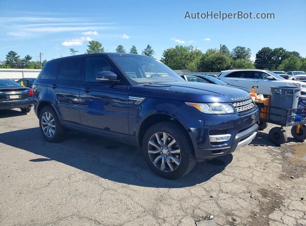 SALWR2FV6HA175060 2017 LAND ROVER RANGE Blue Przód prawy