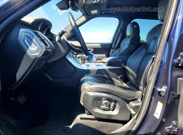 SALWR2FV6HA175060 2017 LAND ROVER RANGE Blue Widok zestawu wskaźników