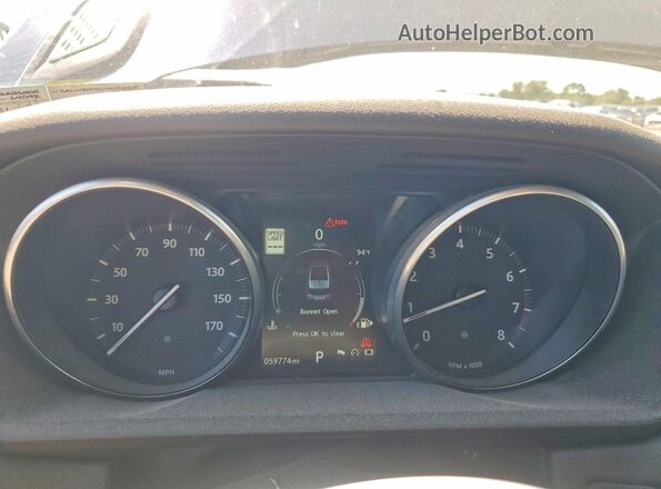 SALWR2FV6HA175060 2017 LAND ROVER RANGE Blue Widok wnętrza z tyłu