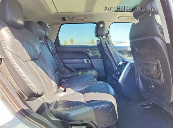 SALWR2KF8GA655436 2016 LAND ROVER RANGE White Vista interior trasera